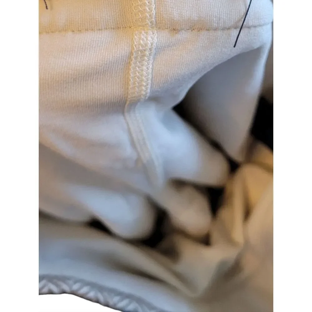 Polo Golf Classic Herringbone Beige Mini Skirt Size M